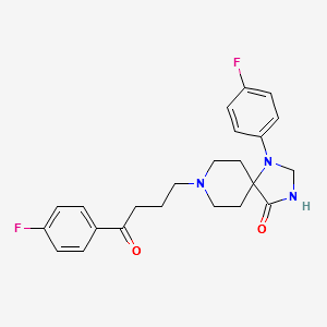 Fluspiperone structure, CAS 54965-22-9
