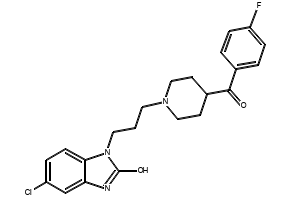 milenperone structure, CAS 59831-64-0