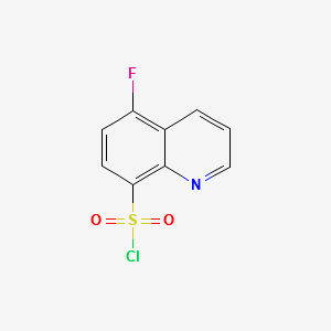 5-FLUORO-8-QUINOLINESULFONYL CHLORIDE structure, CAS 1997-50-8