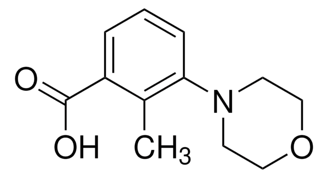 Benzoic acid,3-[2-(4-morpholinyl)ethyl]- structure, CAS 51353-08-3