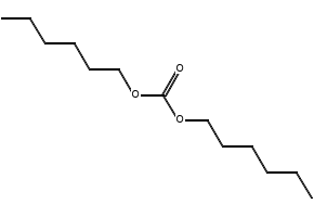 dihexyl carbonate structure, CAS 7523-15-1