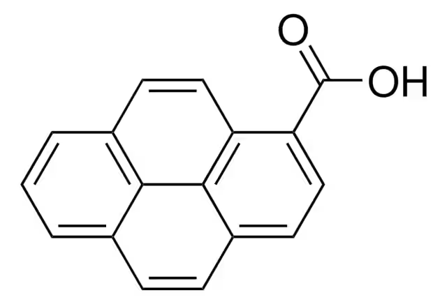 1-PYRENECARBOXYLIC ACID structure, CAS 19694-02-1