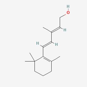 BETA-IONYLIDEN-ETHANOL structure, CAS 3917-39-3