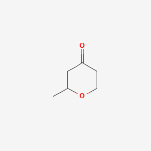 2-methyl-tetrahydropyran-4-one structure, CAS 1193-20-0