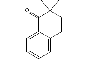 2,2-dimethyl-3,4-dihydronaphthalen-1-one structure, CAS 2977-45-9
