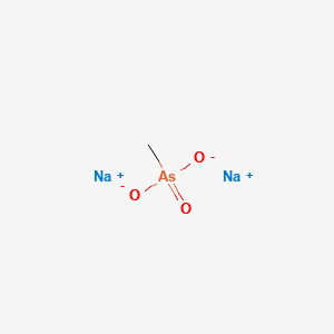 disodiummethylarsenate structure, CAS 144-21-8