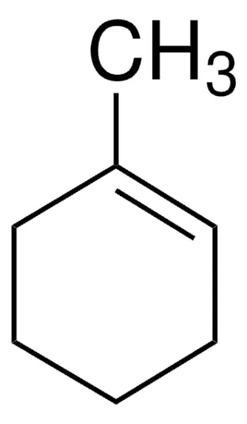 1-METHYL-1-CYCLOHEXENE structure, CAS 591-49-1