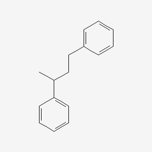 (1-methylpropane-1,3-diyl)dibenzene structure, CAS 1520-44-1