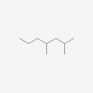 2,4-DIMETHYLHEPTANE structure, CAS 2213-23-2