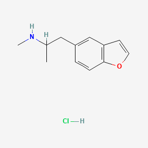 5-MAPB (hydrochloride) structure, CAS 1823925-53-6