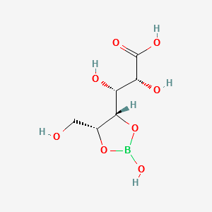 borogluconate structure, CAS 87-46-7