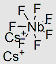 CESIUM HEPTAFLUORONIOBATE, 99.99% structure, CAS 66735-82-8