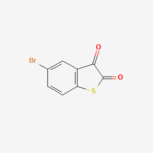 5-bromobenzo[b]thiophene-2,3-dione structure, CAS 50891-90-2