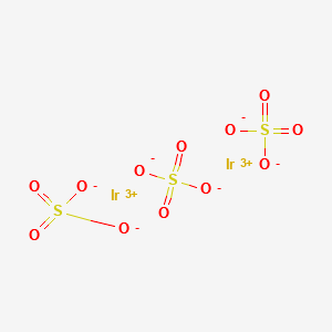 diiridium(3+) trisulphate structure, CAS 14293-67-5