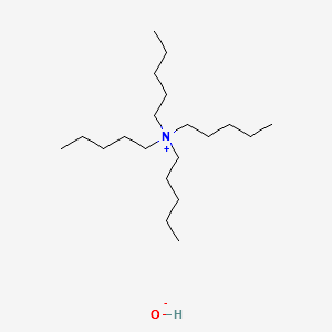TETRAPENTYLAMMONIUM HYDROXIDE structure, CAS 4598-61-2