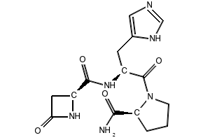Azetirelin structure, CAS 95729-65-0