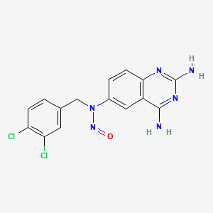 nitroquine structure, CAS 22316-71-8