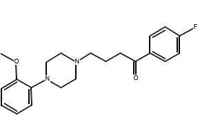 Fluanisone structure, CAS 1480-19-9