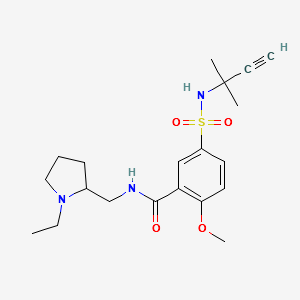 Tinisulpride structure, CAS 69387-87-7