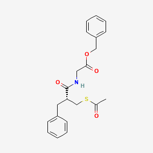 Dexecadotril structure, CAS 112573-72-5
