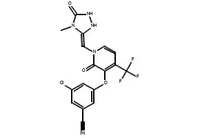 MK-1439 structure, CAS 1338225-97-0