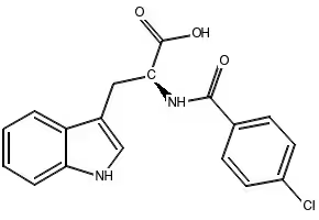 BENZOTRIPT structure, CAS 39544-74-6