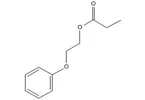 PHENOXYETHYL PROPIONATE structure, CAS 23495-12-7