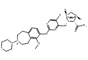 CEP-28122 structure, CAS 1022958-60-6