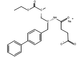 Sacubitril Sodium Salt structure, CAS 149690-05-1