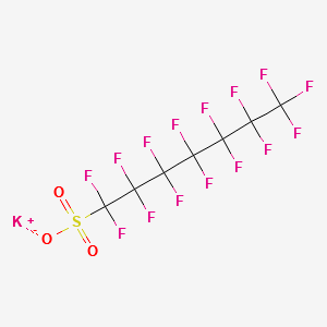 potassium Perfluoroheptanesulfonate structure, CAS 60270-55-5