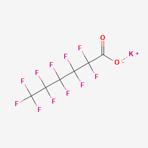 PotassiuM Perfluorohexanoate structure, CAS 3109-94-2
