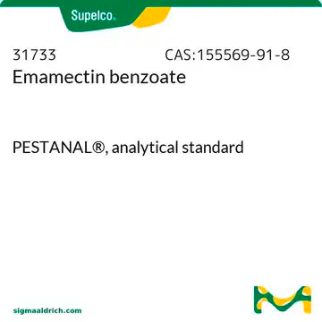 Emamectin benzoate structure, CAS 155569-91-8
