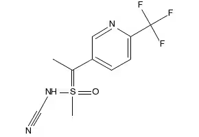 Sulfoxaflor structure, CAS 946578-00-3