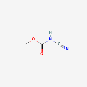 Methylcyanocarbamate structure, CAS 21729-98-6
