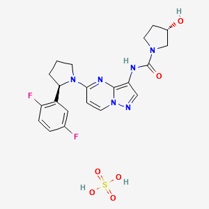 LOXO-101 (sulfate) structure, CAS 1223405-08-0