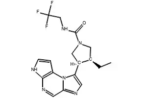 Upadacitinib structure, CAS 1310726-60-3