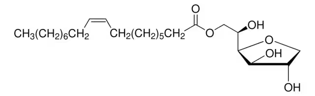 MANNIDE MONOOLEATE structure, CAS 25339-93-9