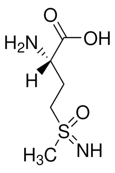 L-METHIONINE SULFOXIMINE structure, CAS 15985-39-4