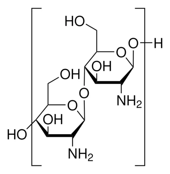 CHITOSAN OLIGOSACCHARIDE LACTATE structure, CAS 148411-57-8