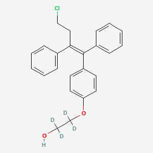 Ospemifene-d4 structure, CAS 2A-175619