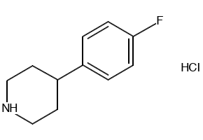 4-(4-FLUORO-PHENYL)-PIPERIDINE HYDROCHLORIDE structure, CAS 6716-98-9