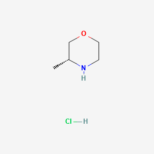 (R)-3-Methylmorpholine hydrochloride structure, CAS 953780-78-4