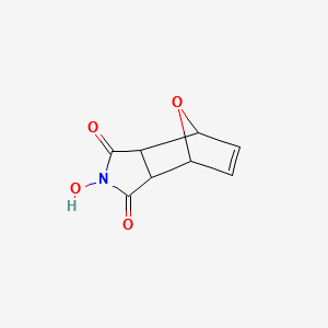 EXO-N-HYDROXY-7-OXABICYCLO[2.2.1]HEPT-5-ENE-2,3-DICARBOXIMIDE structure, CAS 5596-17-8