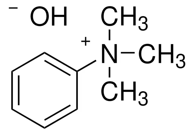 PHENYLTRIMETHYLAMMONIUM HYDROXIDE structure, CAS 1899-02-1