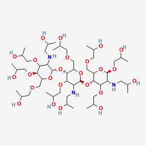 HYDROXYPROPYL CHITOSAN structure, CAS 84069-44-3