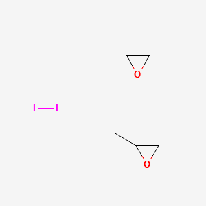 Poloxamer-iodine structure, CAS 26617-87-8