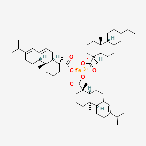 iron abietate structure, CAS 74356-11-9