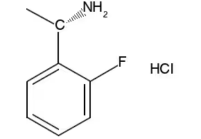 (S)-1-(2-Fluorophenyl)ethanamine hydrochloride structure, CAS 1332832-14-0