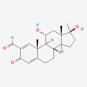 formebolone structure, CAS 2454-11-7