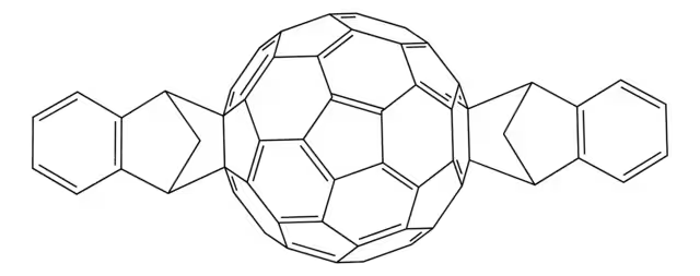 Indene-C60 bisadduct structure, CAS 1207461-57-1
